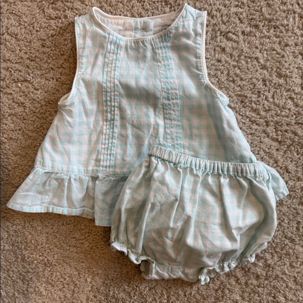 Janie and Jack dress and diaper cover